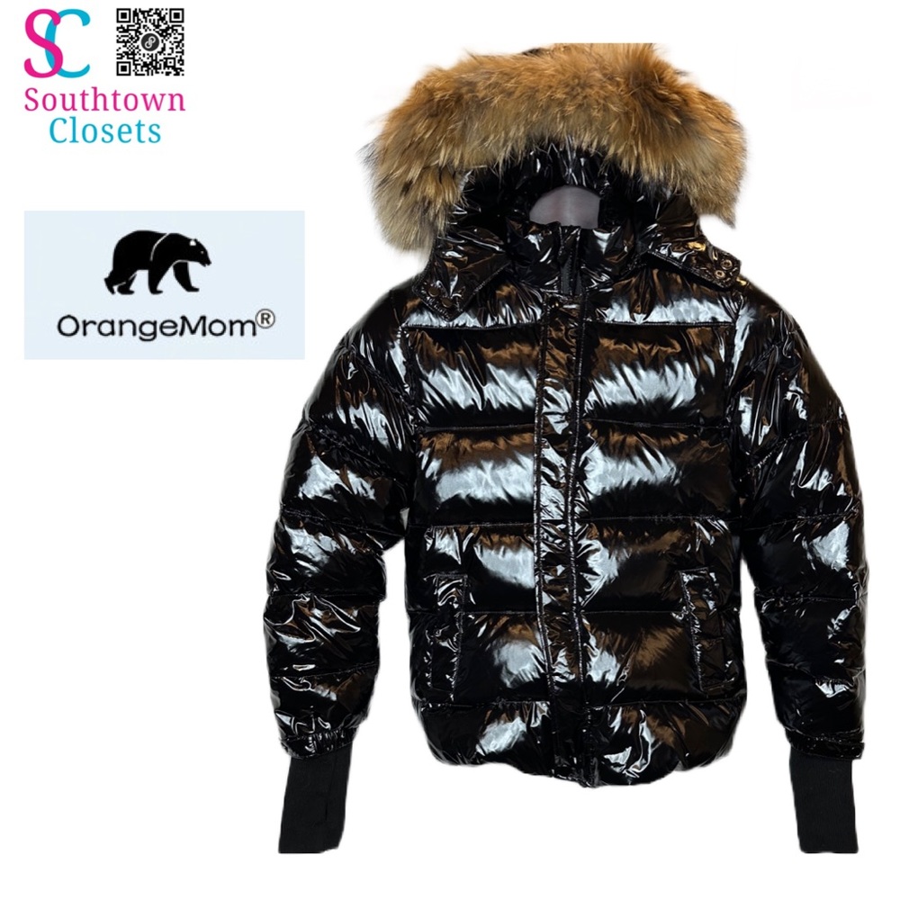 Orangemom, never worn, kids winter duck down jacket. Size 5XL. 90% Duck Down